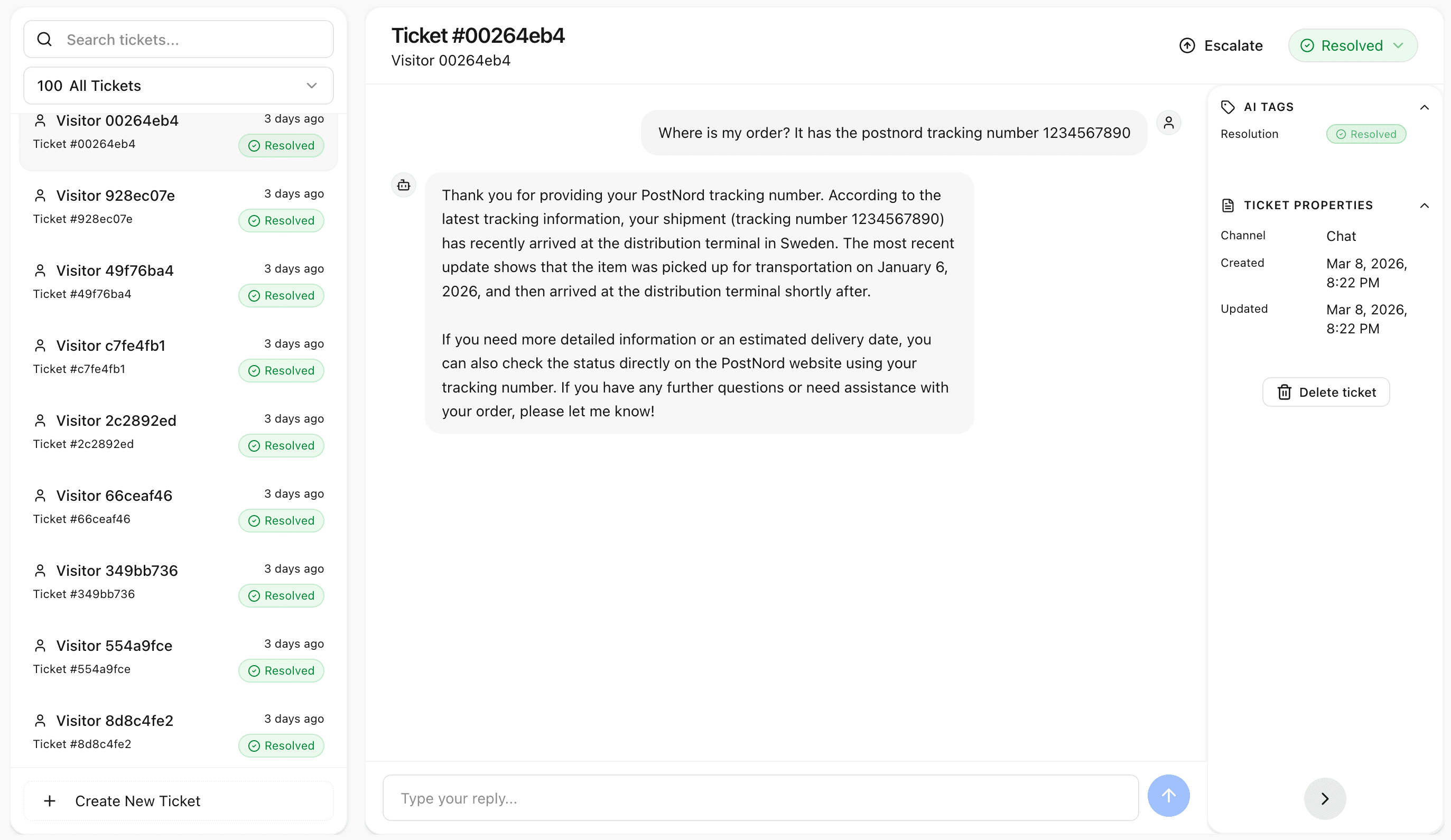 Conversations overview